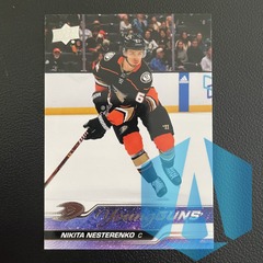 2023-24 Upper Deck Series 1 Young Guns Nikita Nesterenko RC #230 Ducks